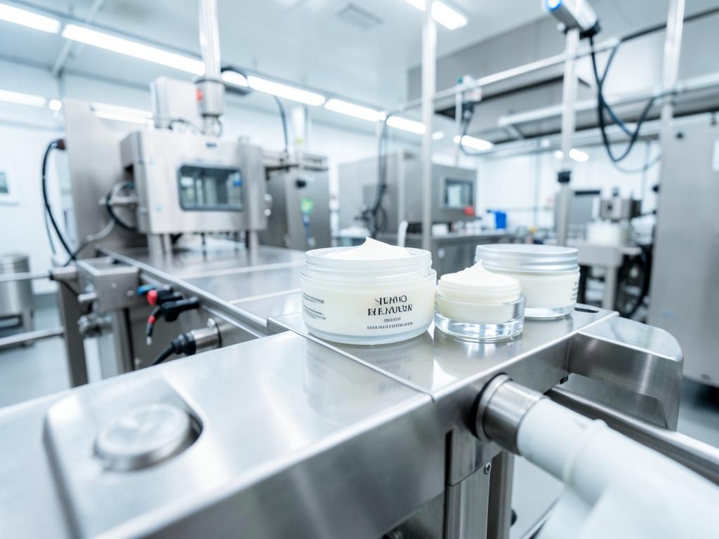 Production et conditionnement de cosmétiques